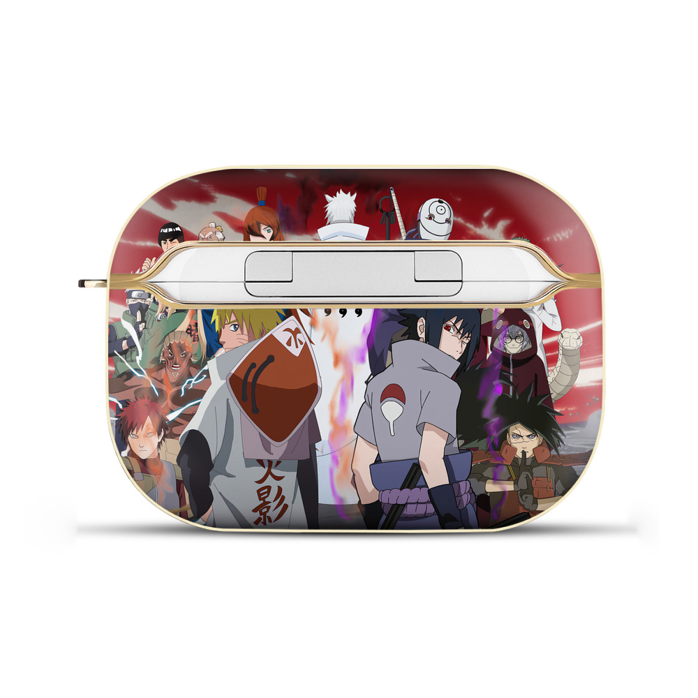 （画像用） NARUTO -ナルト- NARUTO -ナルト- 疾風伝 【AirPods Pro用】ハードシェル保護ケース｜耐衝撃・防指紋・カラビナ付き商品仕様