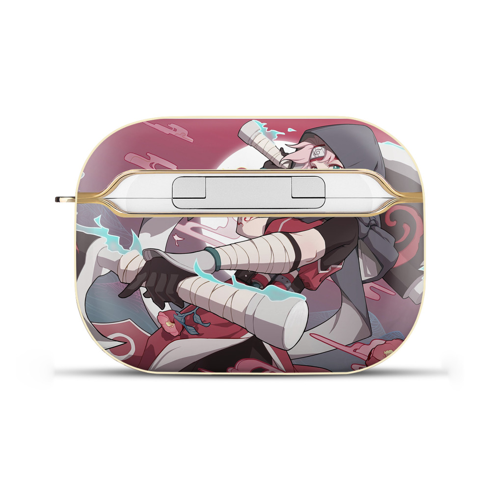 （画像用） NARUTO -ナルト- NARUTO -ナルト- 疾風伝 【AirPods Pro用】ハードシェル保護ケース｜耐衝撃・防指紋・カラビナ付き商品仕様