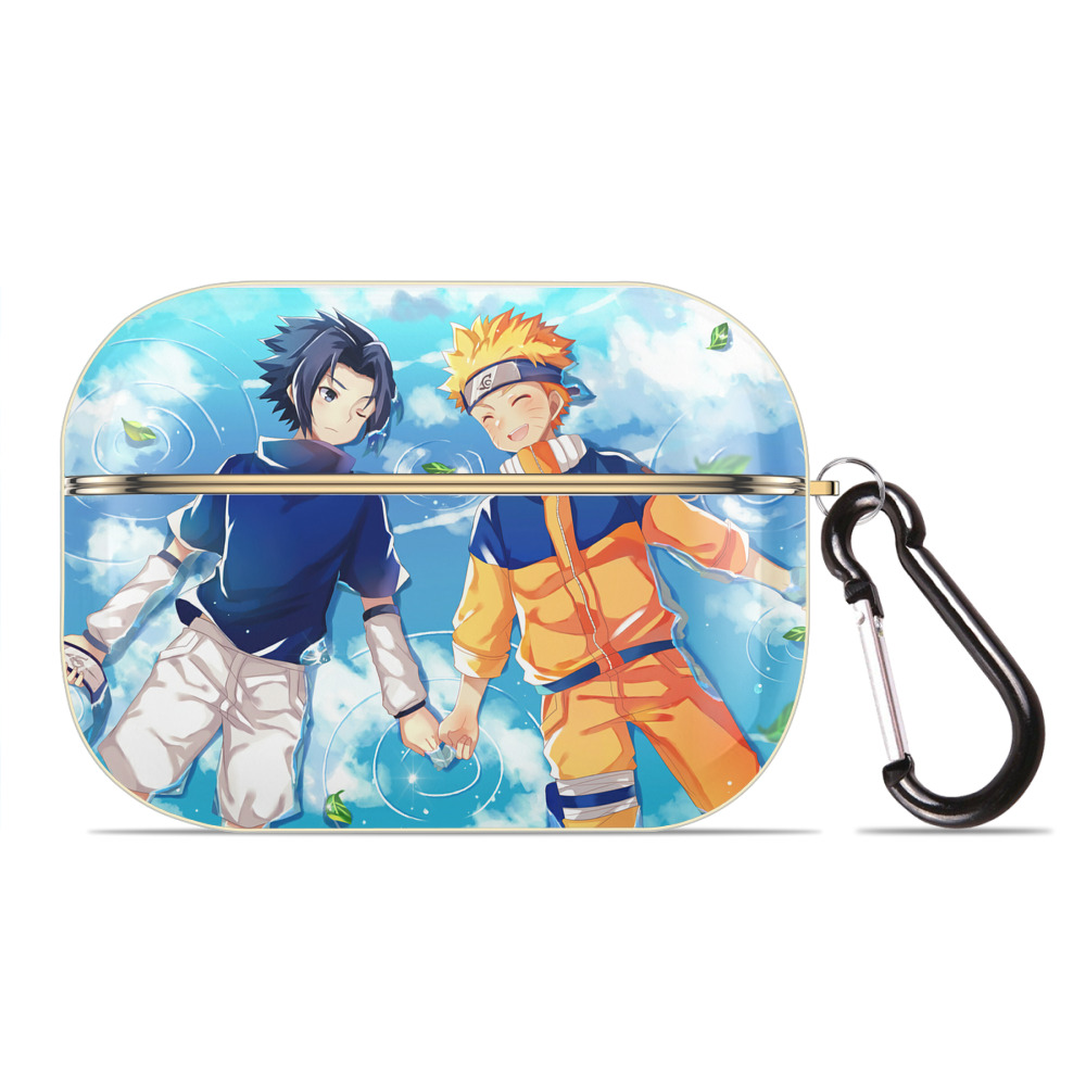 （画像用） NARUTO -ナルト- NARUTO -ナルト- 疾風伝 【AirPods Pro用】ハードシェル保護ケース｜耐衝撃・防指紋・カラビナ付き商品仕様