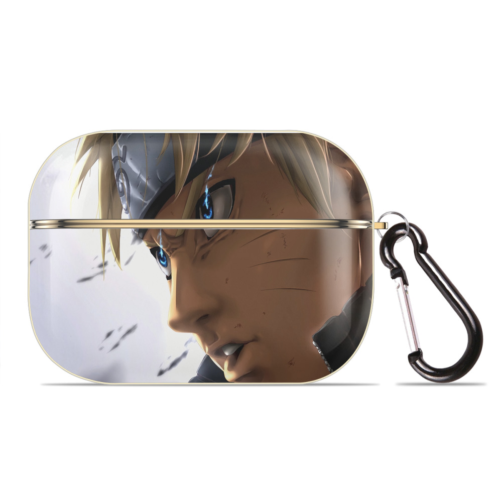 （画像用） NARUTO -ナルト- NARUTO -ナルト- 疾風伝 【AirPods Pro用】ハードシェル保護ケース｜耐衝撃・防指紋・カラビナ付き商品仕様