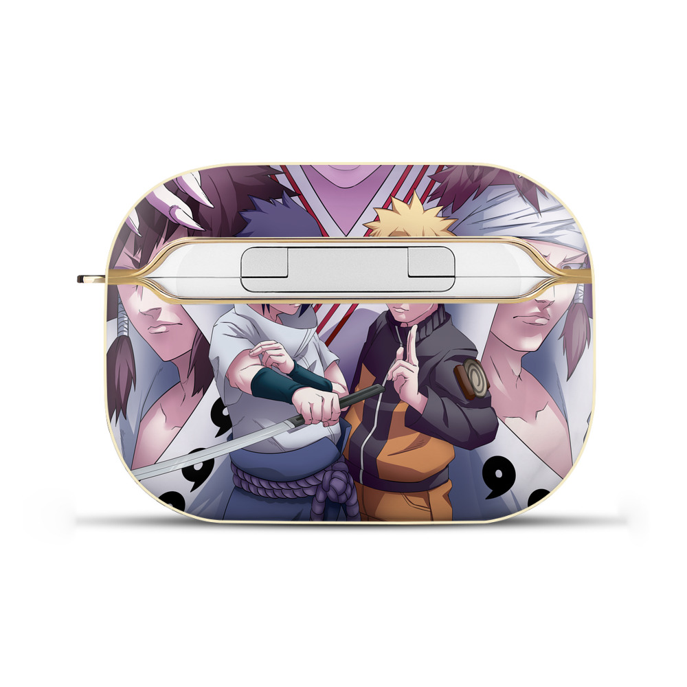 （画像用） NARUTO -ナルト- NARUTO -ナルト- 疾風伝 【AirPods Pro用】ハードシェル保護ケース｜耐衝撃・防指紋・カラビナ付き商品仕様
