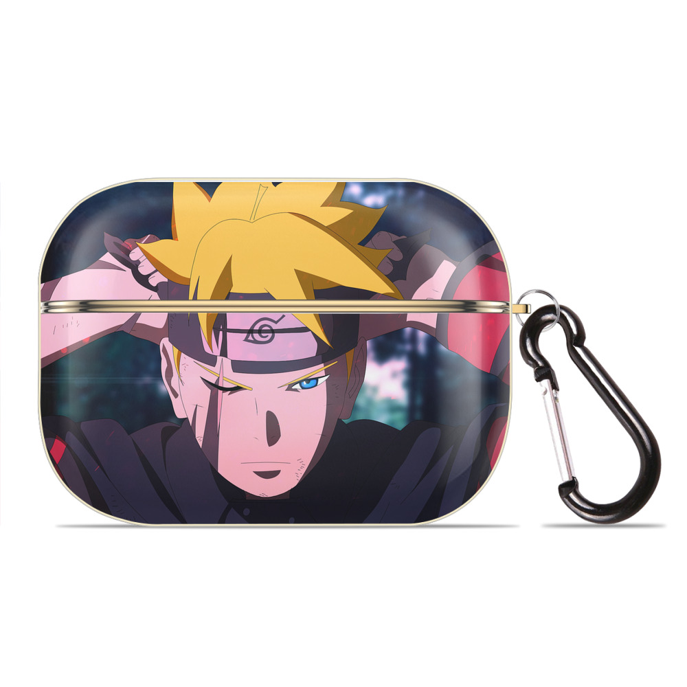 （画像用） NARUTO -ナルト- NARUTO -ナルト- 疾風伝 【AirPods Pro用】ハードシェル保護ケース｜耐衝撃・防指紋・カラビナ付き商品仕様