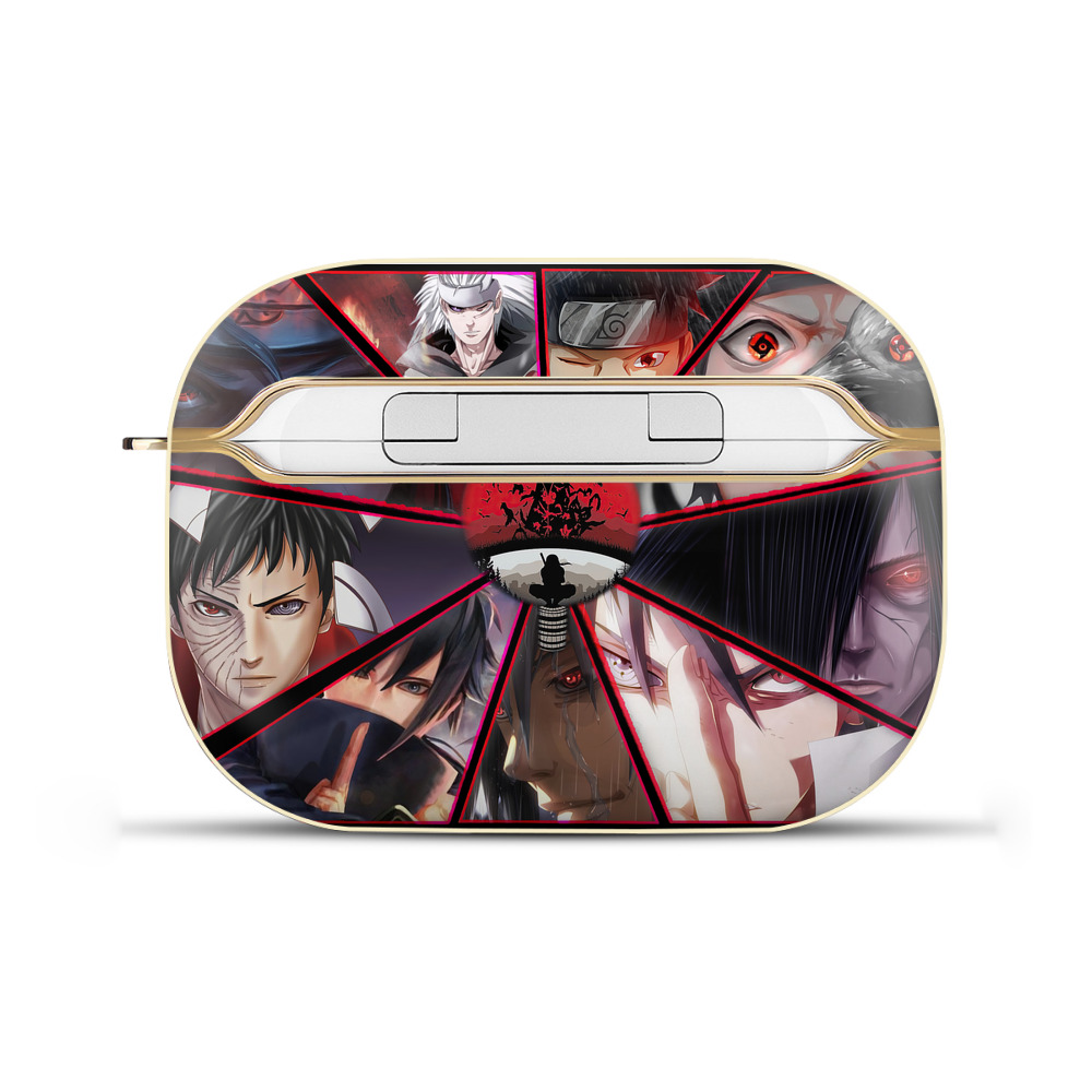 （画像用） NARUTO -ナルト- NARUTO -ナルト- 疾風伝 【AirPods Pro用】ハードシェル保護ケース｜耐衝撃・防指紋・カラビナ付き商品仕様