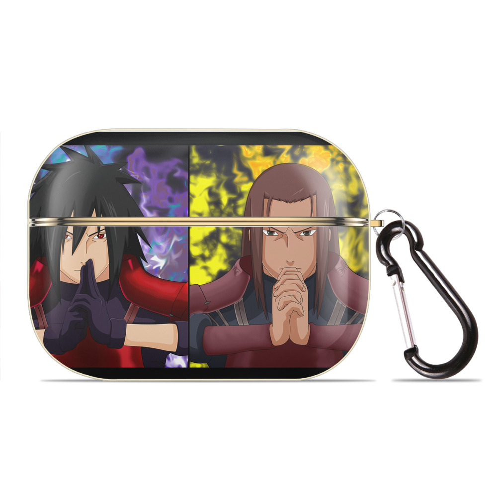 （画像用） NARUTO -ナルト- NARUTO -ナルト- 疾風伝 【AirPods Pro用】ハードシェル保護ケース｜耐衝撃・防指紋・カラビナ付き商品仕様