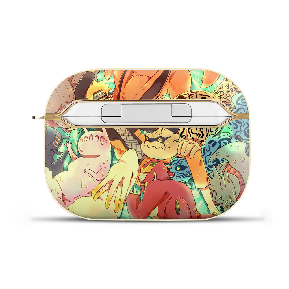 （画像用） NARUTO -ナルト- NARUTO -ナルト- 疾風伝 【AirPods Pro用】ハードシェル保護ケース｜耐衝撃・防指紋・カラビナ付き商品仕様