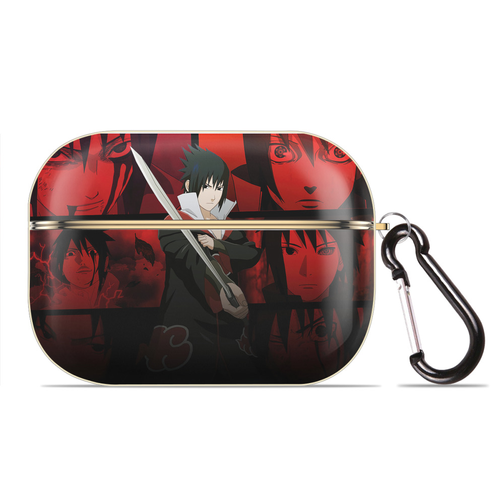 （画像用） NARUTO -ナルト- NARUTO -ナルト- 疾風伝 【AirPods Pro用】ハードシェル保護ケース｜耐衝撃・防指紋・カラビナ付き商品仕様