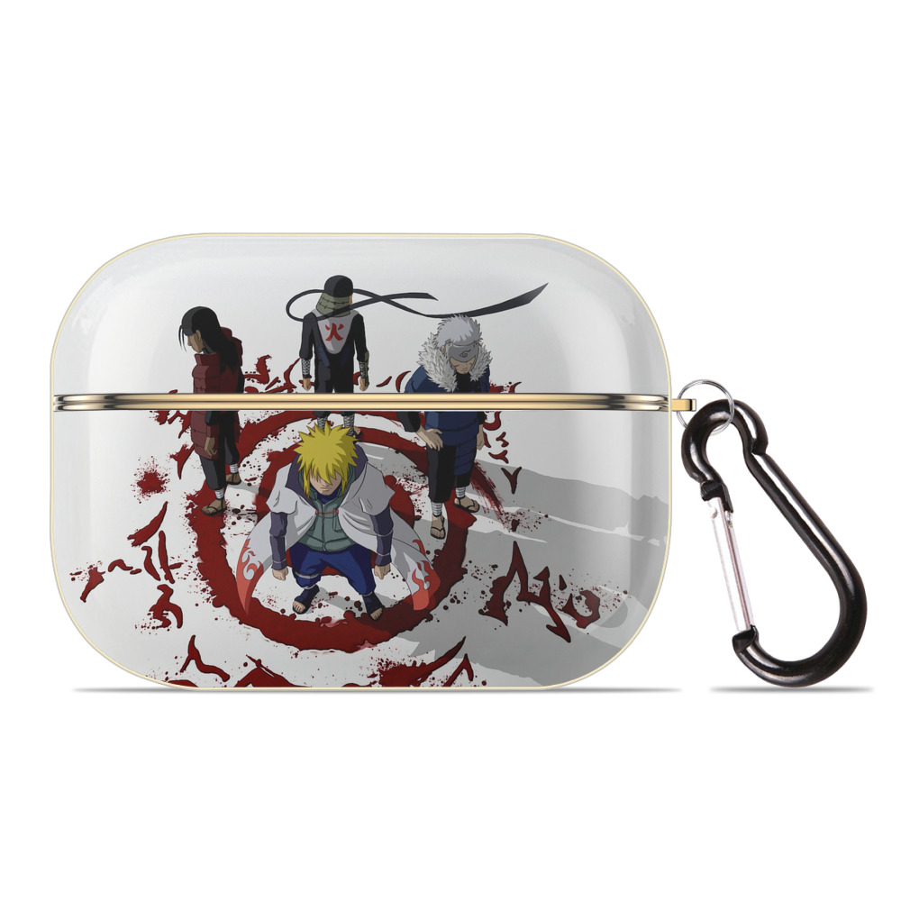 （画像用） NARUTO -ナルト- NARUTO -ナルト- 疾風伝 【AirPods Pro用】ハードシェル保護ケース｜耐衝撃・防指紋・カラビナ付き商品仕様
