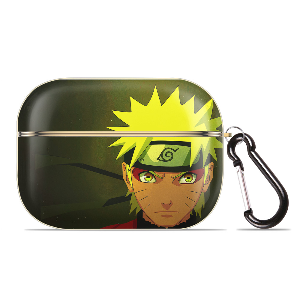 （画像用） NARUTO -ナルト- NARUTO -ナルト- 疾風伝 【AirPods Pro用】ハードシェル保護ケース｜耐衝撃・防指紋・カラビナ付き商品仕様