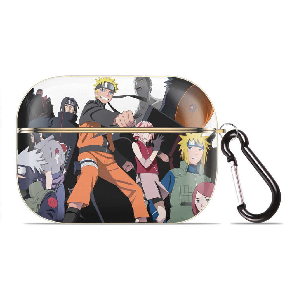 （画像用） NARUTO -ナルト- NARUTO -ナルト- 疾風伝 【AirPods Pro用】ハードシェル保護ケース｜耐衝撃・防指紋・カラビナ付き商品仕様