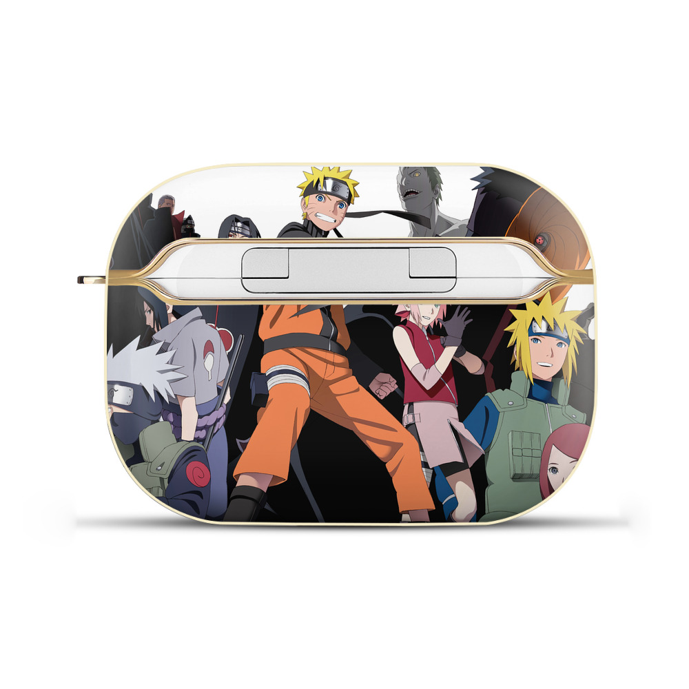 （画像用） NARUTO -ナルト- NARUTO -ナルト- 疾風伝 【AirPods Pro用】ハードシェル保護ケース｜耐衝撃・防指紋・カラビナ付き商品仕様
