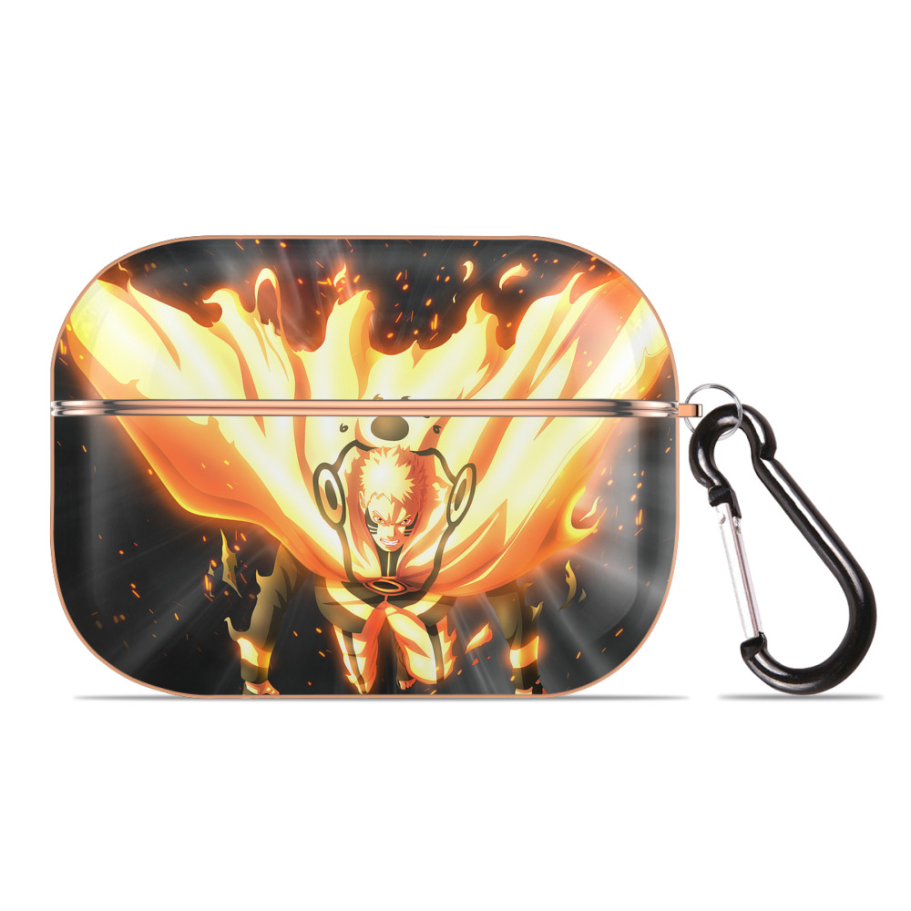 （画像用） NARUTO -ナルト- NARUTO -ナルト- 疾風伝 【AirPods Pro用】ハードシェル保護ケース｜耐衝撃・防指紋・カラビナ付き商品仕様