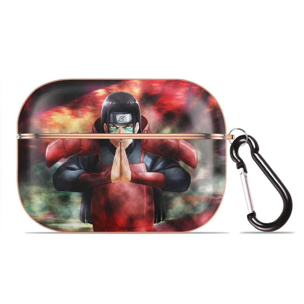 （画像用） NARUTO -ナルト- NARUTO -ナルト- 疾風伝 【AirPods Pro用】ハードシェル保護ケース｜耐衝撃・防指紋・カラビナ付き商品仕様