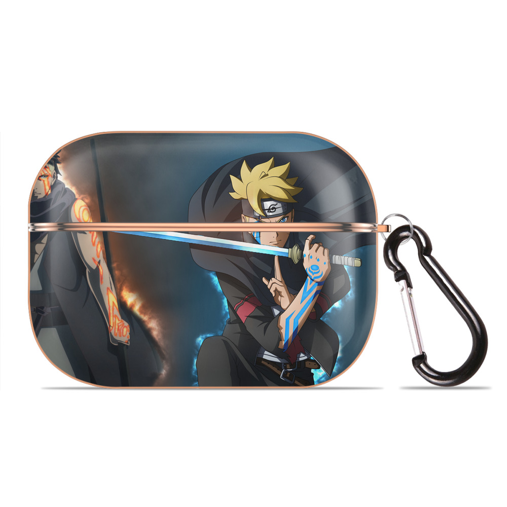 （画像用） NARUTO -ナルト- NARUTO -ナルト- 疾風伝 【AirPods Pro用】ハードシェル保護ケース｜耐衝撃・防指紋・カラビナ付き商品仕様