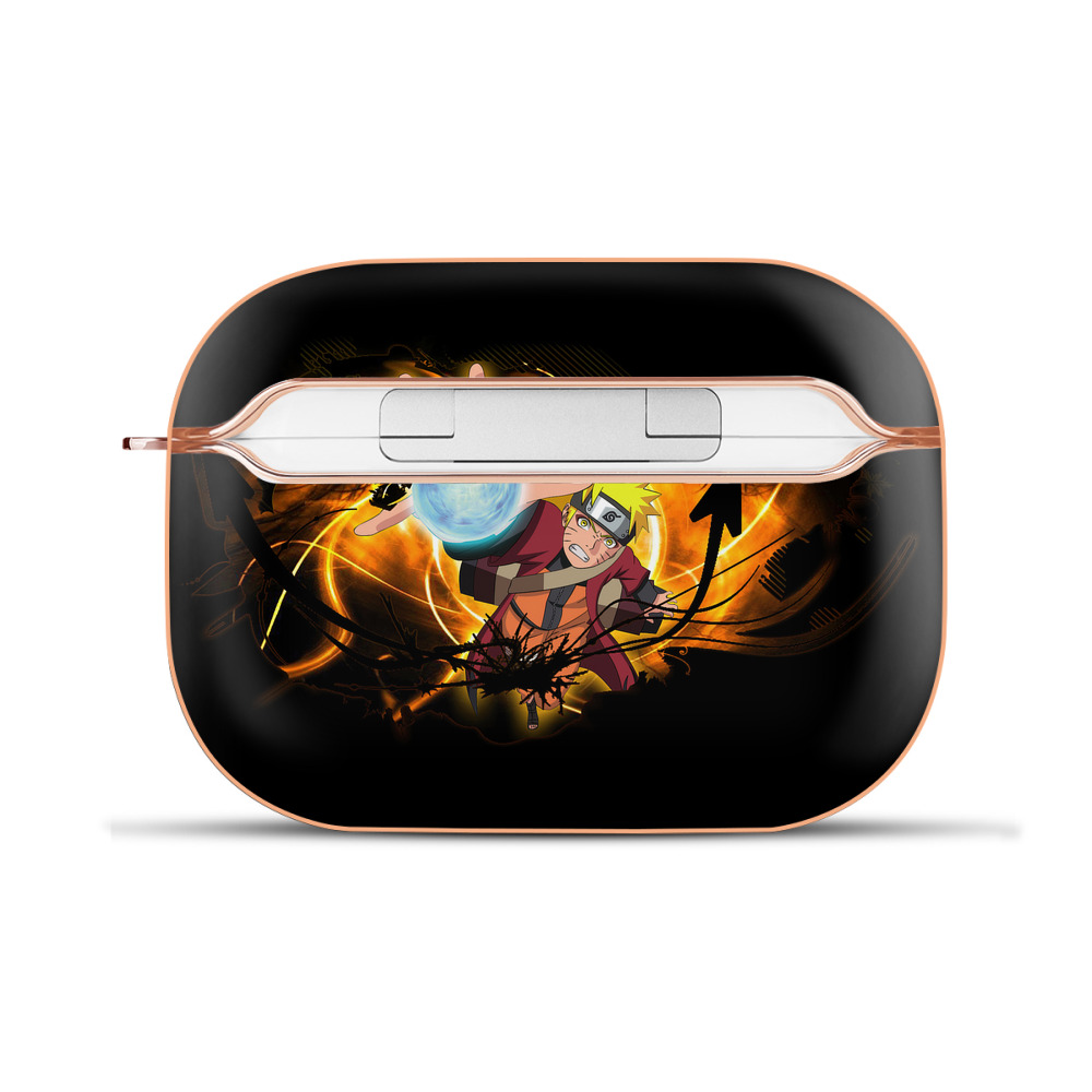 （画像用） NARUTO -ナルト- NARUTO -ナルト- 疾風伝 【AirPods Pro用】ハードシェル保護ケース｜耐衝撃・防指紋・カラビナ付き商品仕様