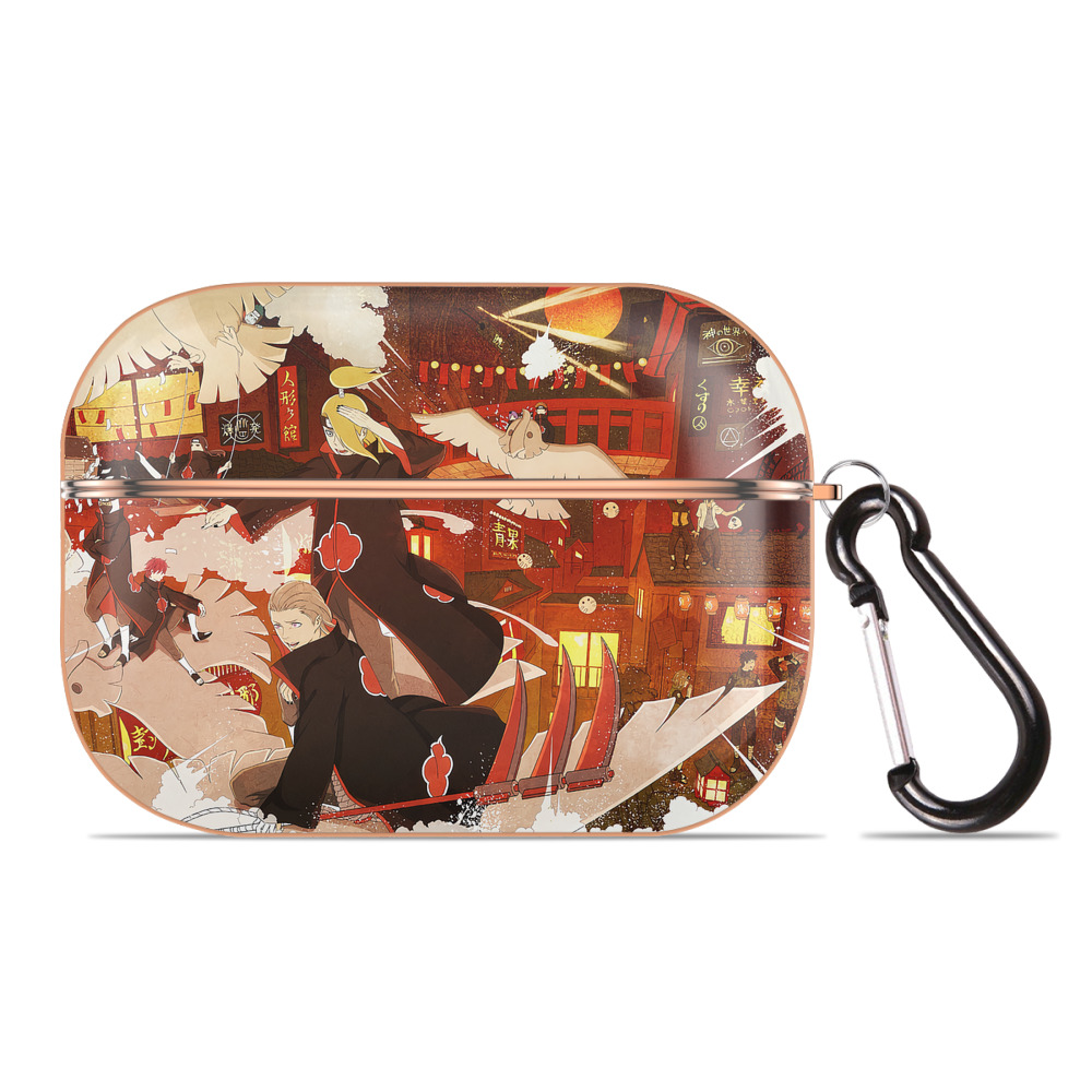 （画像用） NARUTO -ナルト- NARUTO -ナルト- 疾風伝 【AirPods Pro用】ハードシェル保護ケース｜耐衝撃・防指紋・カラビナ付き商品仕様
