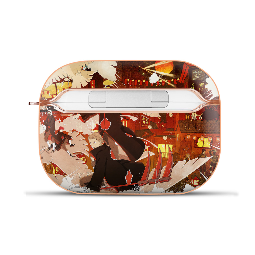 （画像用） NARUTO -ナルト- NARUTO -ナルト- 疾風伝 【AirPods Pro用】ハードシェル保護ケース｜耐衝撃・防指紋・カラビナ付き商品仕様