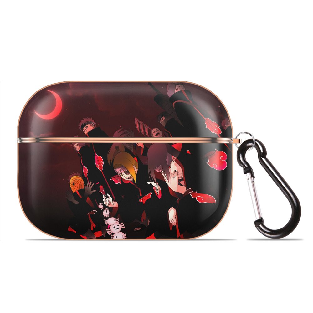 （画像用） NARUTO -ナルト- NARUTO -ナルト- 疾風伝 【AirPods Pro用】ハードシェル保護ケース｜耐衝撃・防指紋・カラビナ付き商品仕様