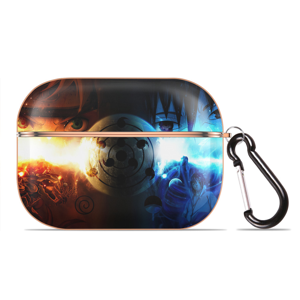 （画像用） NARUTO -ナルト- NARUTO -ナルト- 疾風伝 【AirPods Pro用】ハードシェル保護ケース｜耐衝撃・防指紋・カラビナ付き商品仕様