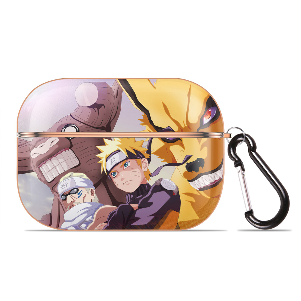 （画像用） NARUTO -ナルト- NARUTO -ナルト- 疾風伝 【AirPods Pro用】ハードシェル保護ケース｜耐衝撃・防指紋・カラビナ付き商品仕様