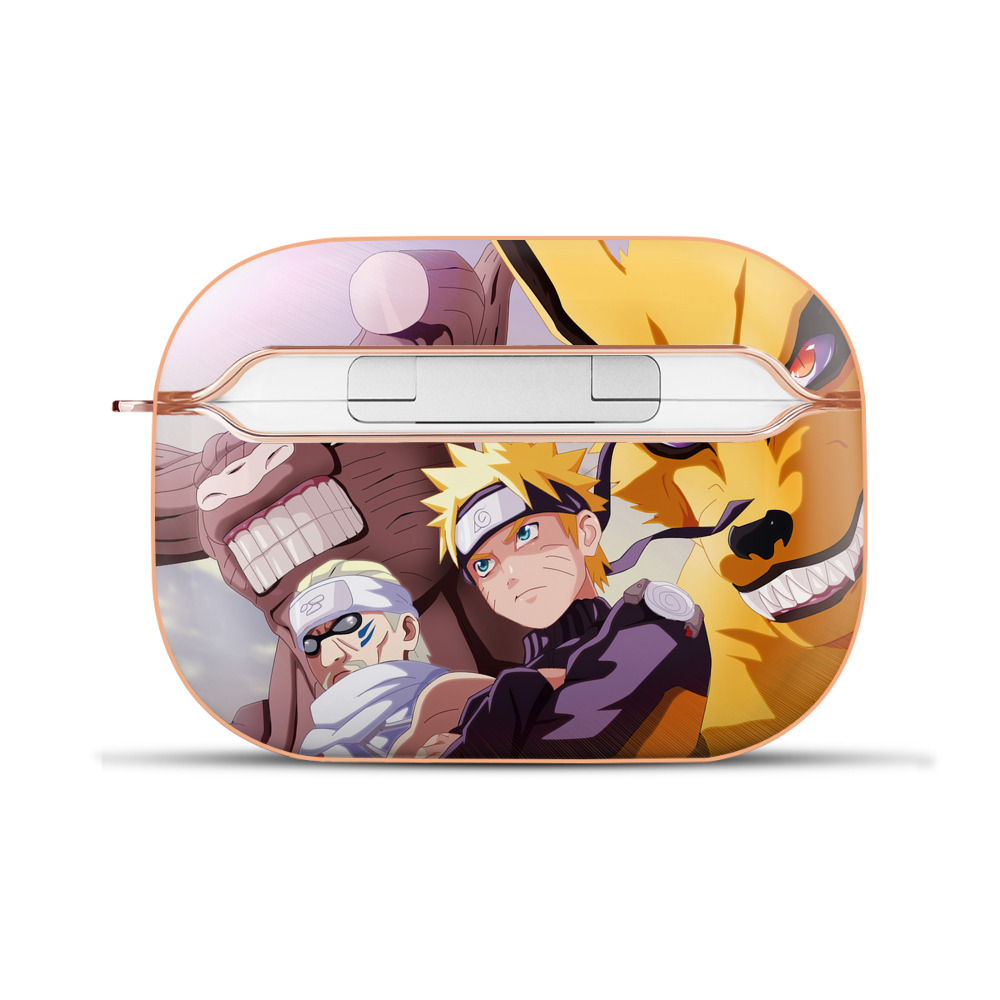 （画像用） NARUTO -ナルト- NARUTO -ナルト- 疾風伝 【AirPods Pro用】ハードシェル保護ケース｜耐衝撃・防指紋・カラビナ付き商品仕様