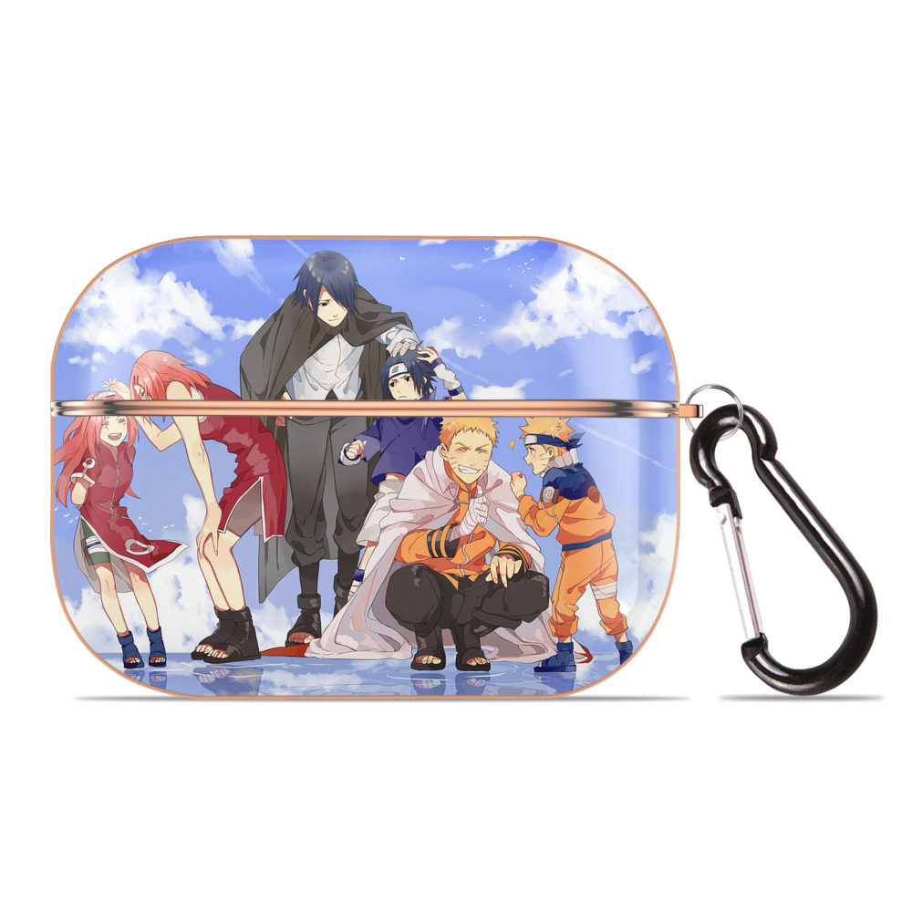 （画像用） NARUTO -ナルト- NARUTO -ナルト- 疾風伝 【AirPods Pro用】ハードシェル保護ケース｜耐衝撃・防指紋・カラビナ付き商品仕様