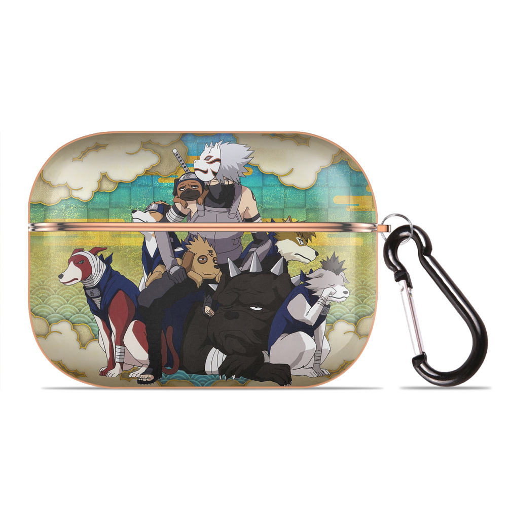 （画像用） NARUTO -ナルト- NARUTO -ナルト- 疾風伝 【AirPods Pro用】ハードシェル保護ケース｜耐衝撃・防指紋・カラビナ付き商品仕様