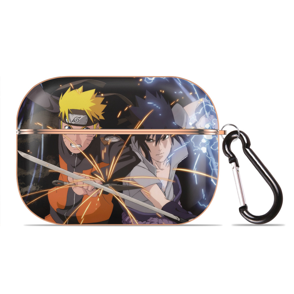 （画像用） NARUTO -ナルト- NARUTO -ナルト- 疾風伝 【AirPods Pro用】ハードシェル保護ケース｜耐衝撃・防指紋・カラビナ付き商品仕様