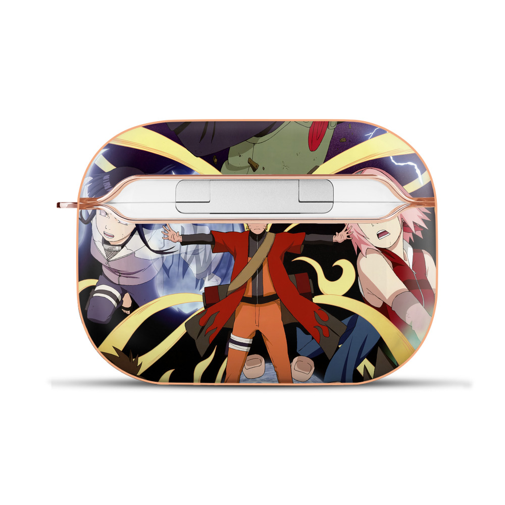 （画像用） NARUTO -ナルト- NARUTO -ナルト- 疾風伝 【AirPods Pro用】ハードシェル保護ケース｜耐衝撃・防指紋・カラビナ付き商品仕様