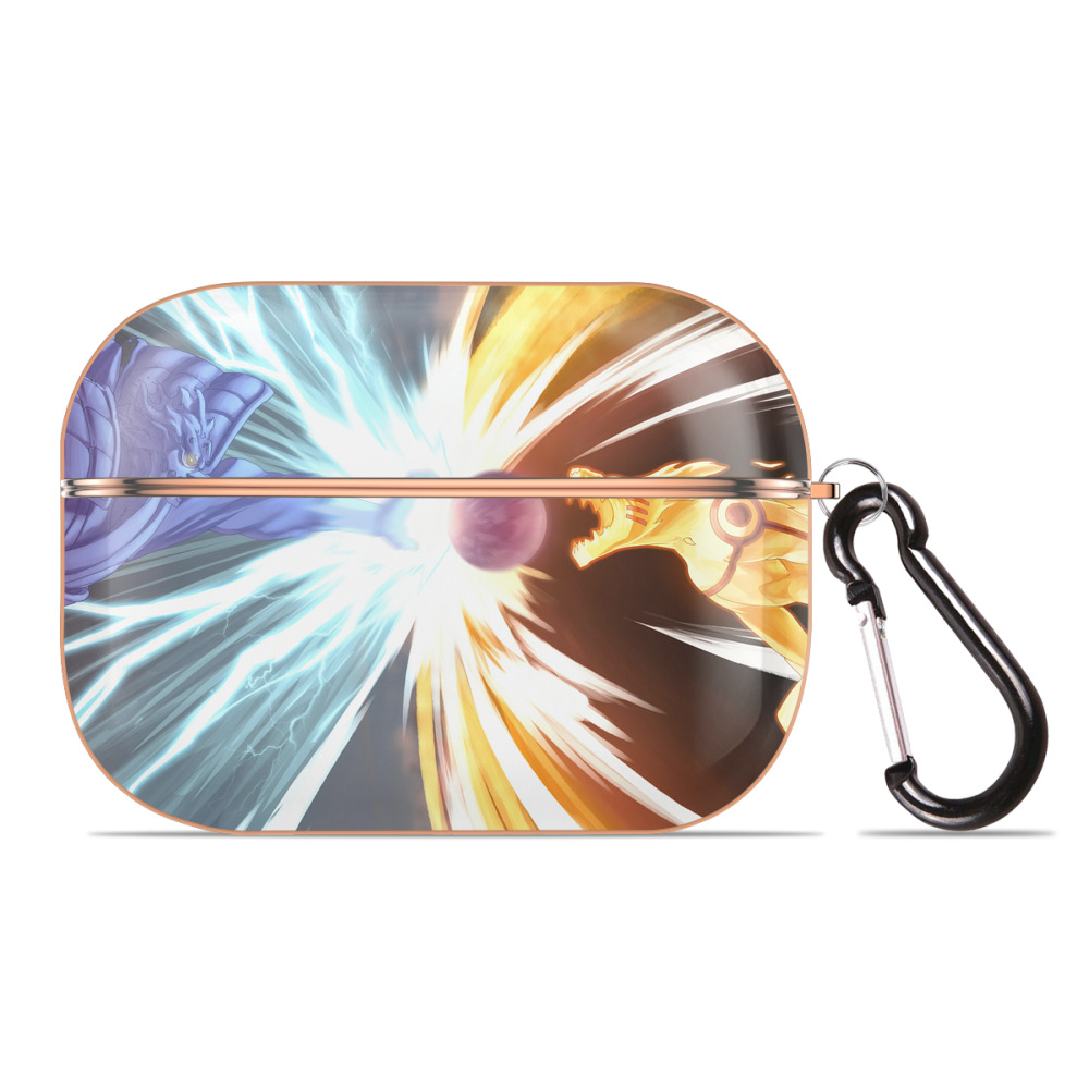 （画像用） NARUTO -ナルト- NARUTO -ナルト- 疾風伝 【AirPods Pro用】ハードシェル保護ケース｜耐衝撃・防指紋・カラビナ付き商品仕様