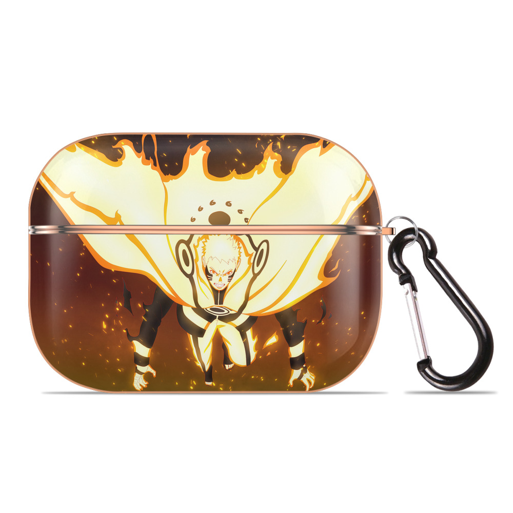 （画像用） NARUTO -ナルト- NARUTO -ナルト- 疾風伝 【AirPods Pro用】ハードシェル保護ケース｜耐衝撃・防指紋・カラビナ付き商品仕様