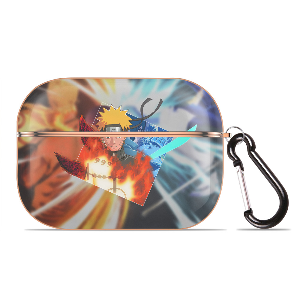 （画像用） NARUTO -ナルト- NARUTO -ナルト- 疾風伝 【AirPods Pro用】ハードシェル保護ケース｜耐衝撃・防指紋・カラビナ付き商品仕様
