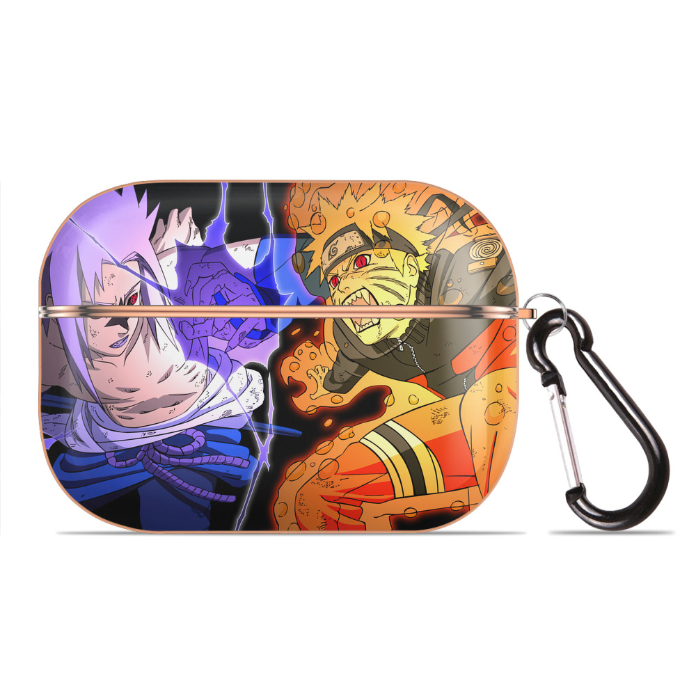（画像用） NARUTO -ナルト- NARUTO -ナルト- 疾風伝 【AirPods Pro用】ハードシェル保護ケース｜耐衝撃・防指紋・カラビナ付き商品仕様