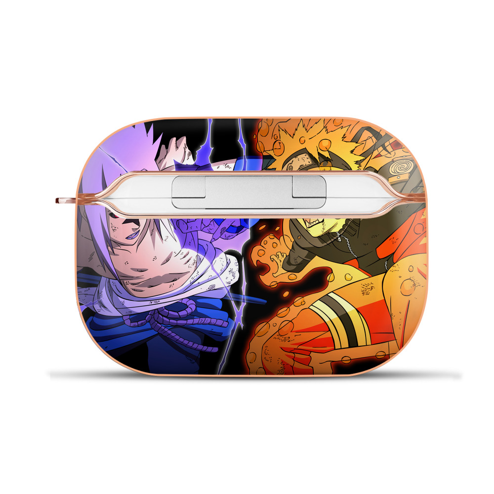 （画像用） NARUTO -ナルト- NARUTO -ナルト- 疾風伝 【AirPods Pro用】ハードシェル保護ケース｜耐衝撃・防指紋・カラビナ付き商品仕様