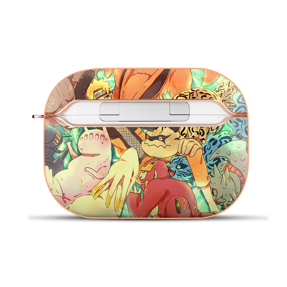 （画像用） NARUTO -ナルト- NARUTO -ナルト- 疾風伝 【AirPods Pro用】ハードシェル保護ケース｜耐衝撃・防指紋・カラビナ付き商品仕様