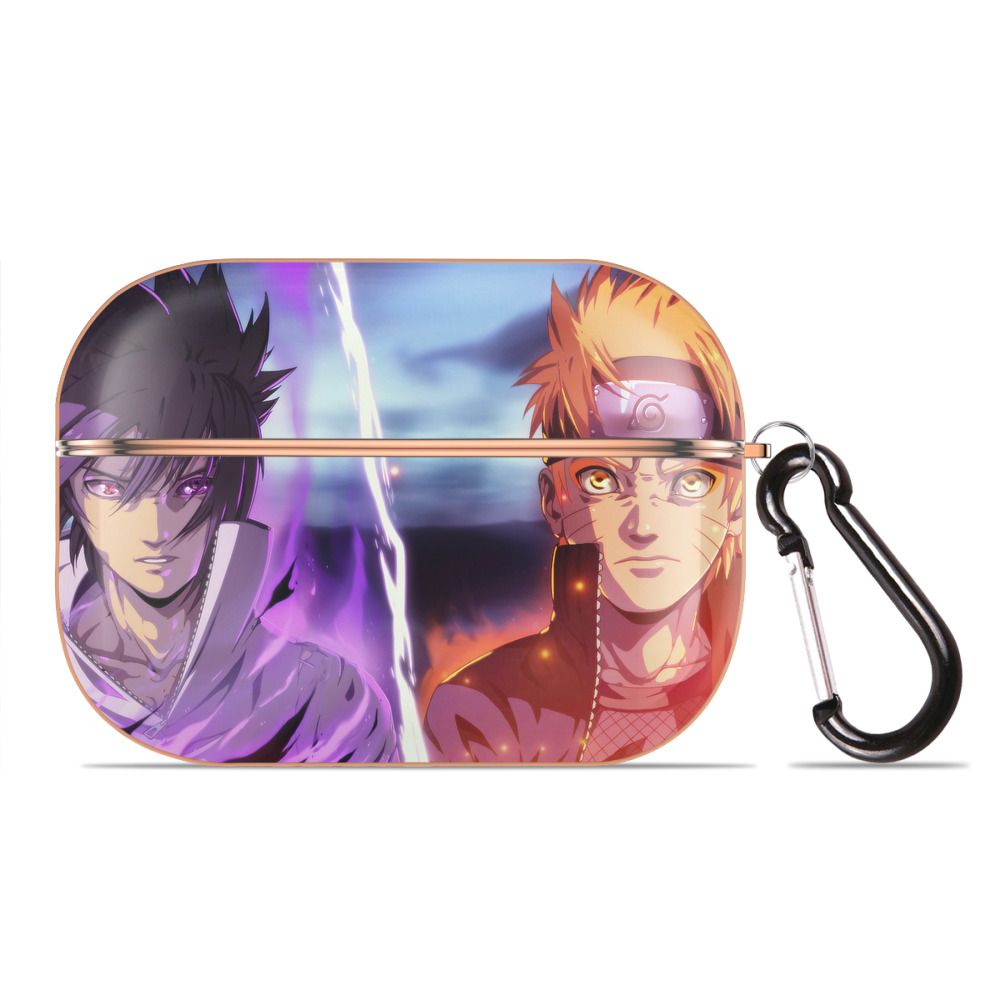 （画像用） NARUTO -ナルト- NARUTO -ナルト- 疾風伝 【AirPods Pro用】ハードシェル保護ケース｜耐衝撃・防指紋・カラビナ付き商品仕様