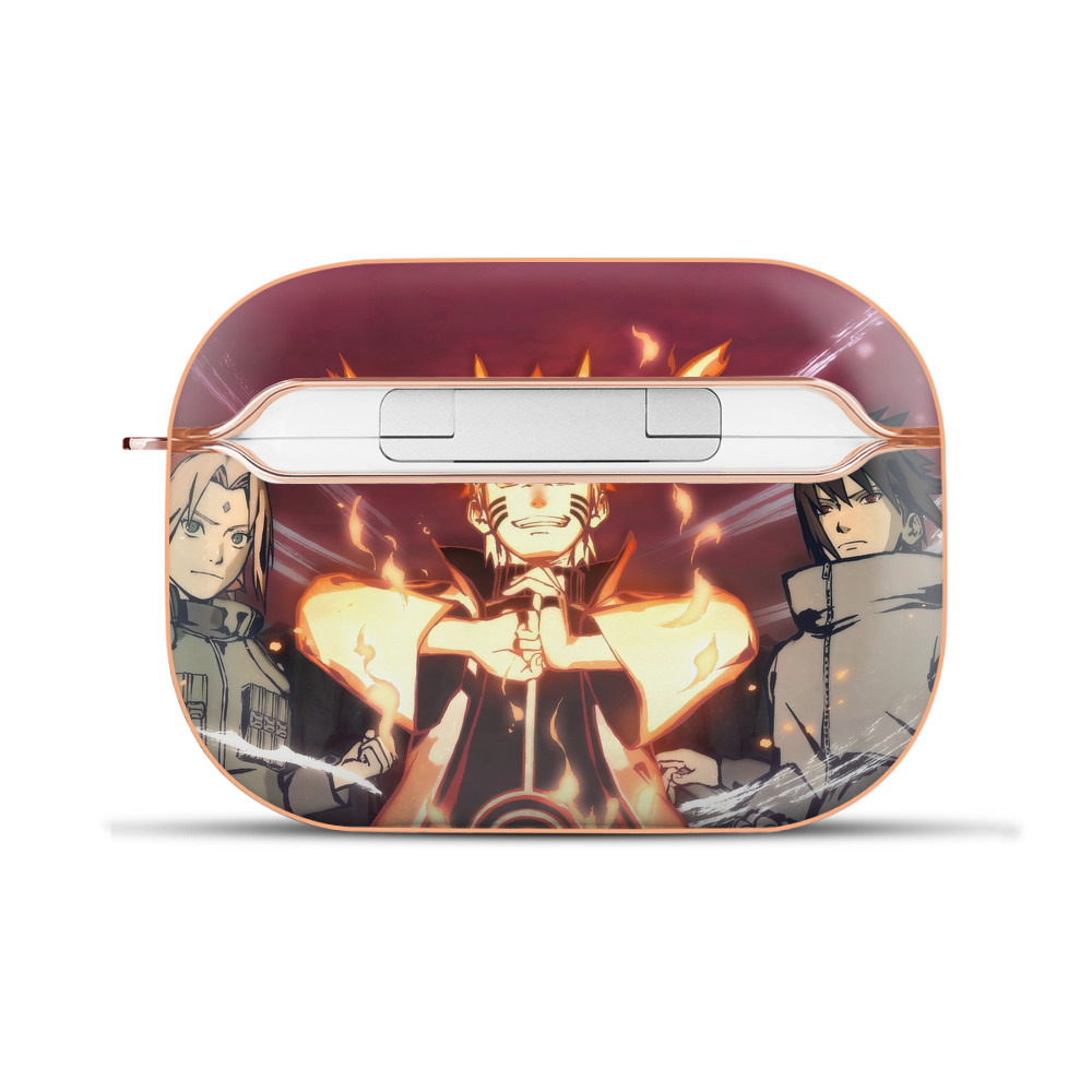 （画像用） NARUTO -ナルト- NARUTO -ナルト- 疾風伝 【AirPods Pro用】ハードシェル保護ケース｜耐衝撃・防指紋・カラビナ付き商品仕様
