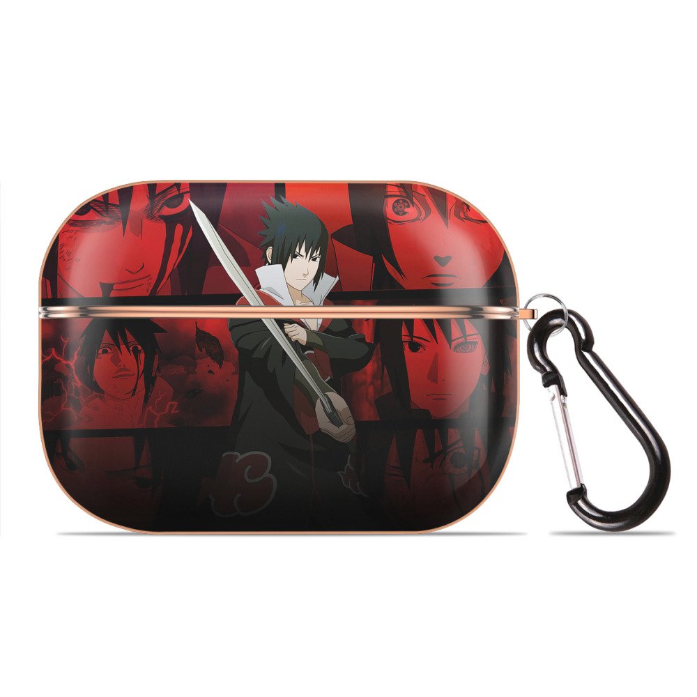 （画像用） NARUTO -ナルト- NARUTO -ナルト- 疾風伝 【AirPods Pro用】ハードシェル保護ケース｜耐衝撃・防指紋・カラビナ付き商品仕様