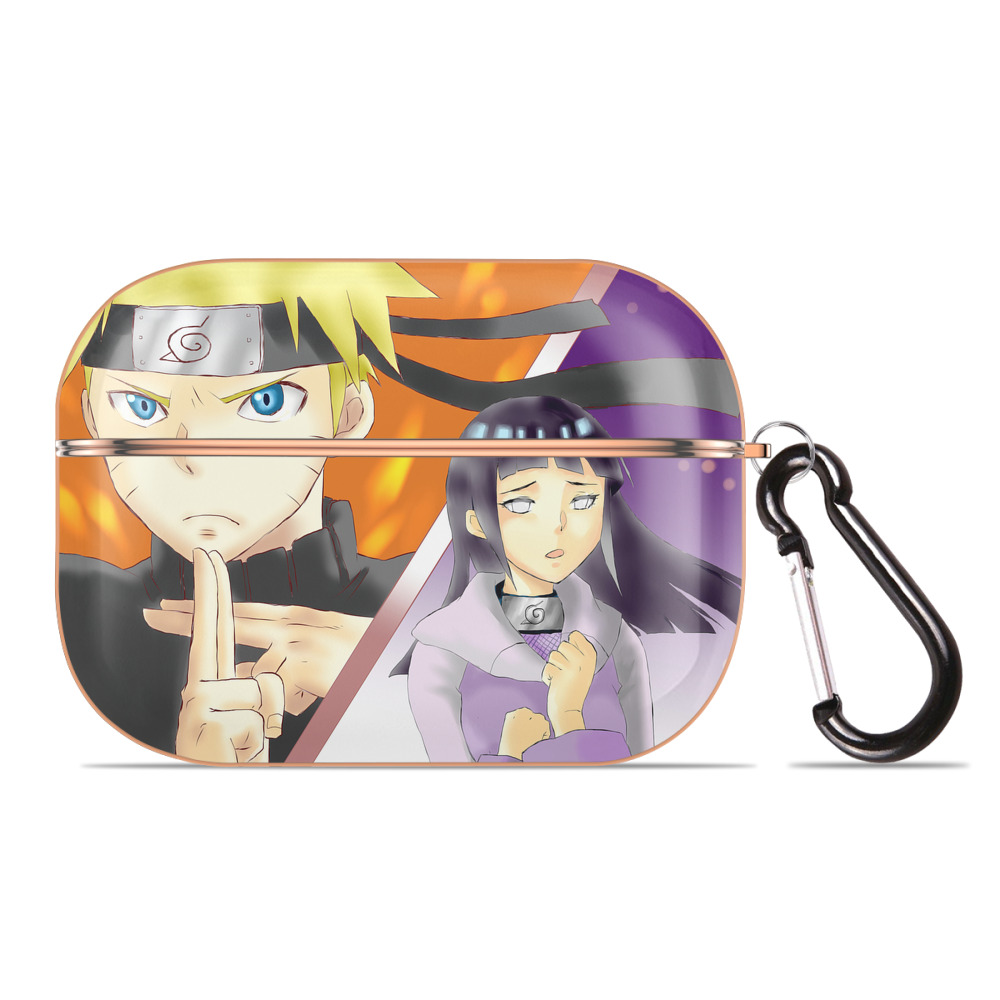 （画像用） NARUTO -ナルト- NARUTO -ナルト- 疾風伝 【AirPods Pro用】ハードシェル保護ケース｜耐衝撃・防指紋・カラビナ付き商品仕様