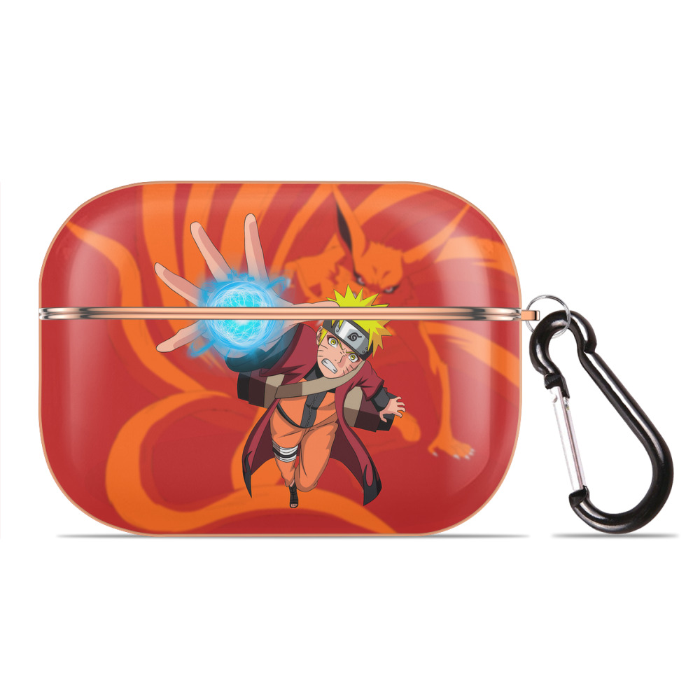 （画像用） NARUTO -ナルト- NARUTO -ナルト- 疾風伝 【AirPods Pro用】ハードシェル保護ケース｜耐衝撃・防指紋・カラビナ付き商品仕様