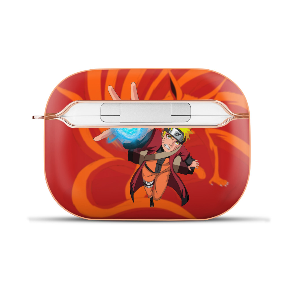 （画像用） NARUTO -ナルト- NARUTO -ナルト- 疾風伝 【AirPods Pro用】ハードシェル保護ケース｜耐衝撃・防指紋・カラビナ付き商品仕様