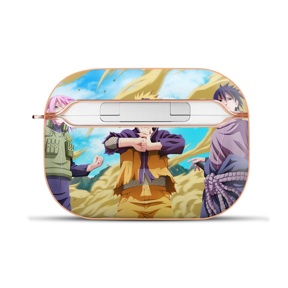 （画像用） NARUTO -ナルト- NARUTO -ナルト- 疾風伝 【AirPods Pro用】ハードシェル保護ケース｜耐衝撃・防指紋・カラビナ付き商品仕様