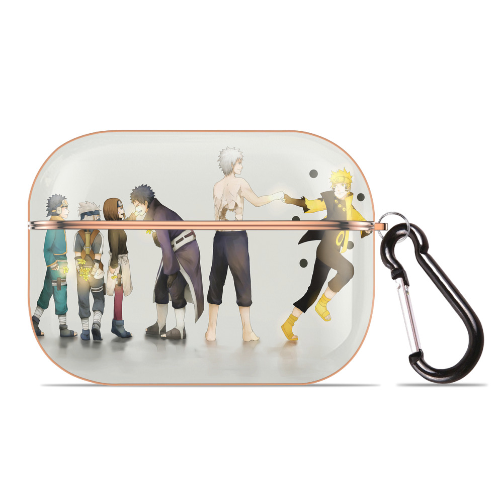 （画像用） NARUTO -ナルト- NARUTO -ナルト- 疾風伝 【AirPods Pro用】ハードシェル保護ケース｜耐衝撃・防指紋・カラビナ付き商品仕様