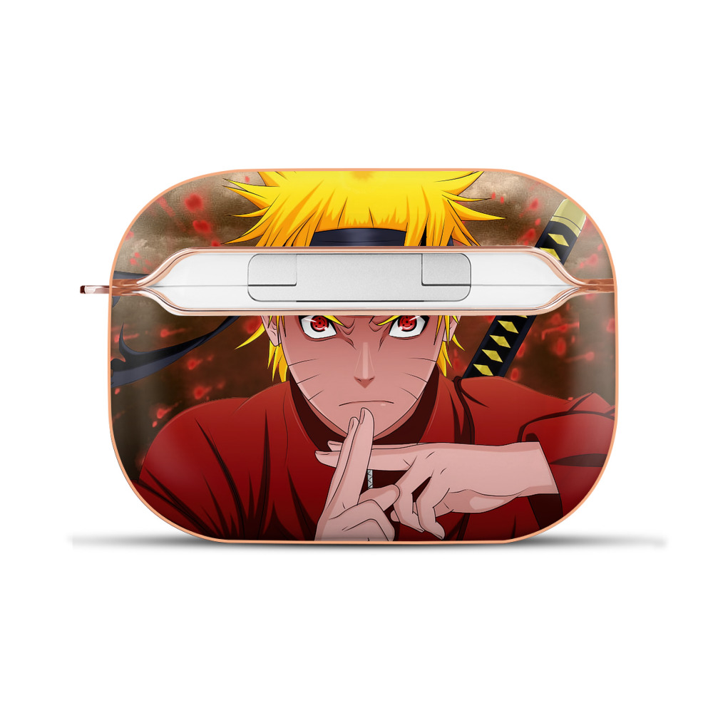 （画像用） NARUTO -ナルト- NARUTO -ナルト- 疾風伝 【AirPods Pro用】ハードシェル保護ケース｜耐衝撃・防指紋・カラビナ付き商品仕様
