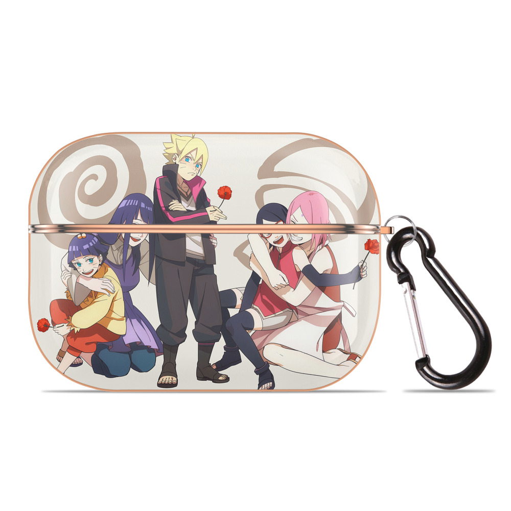 （画像用） NARUTO -ナルト- NARUTO -ナルト- 疾風伝 【AirPods Pro用】ハードシェル保護ケース｜耐衝撃・防指紋・カラビナ付き商品仕様