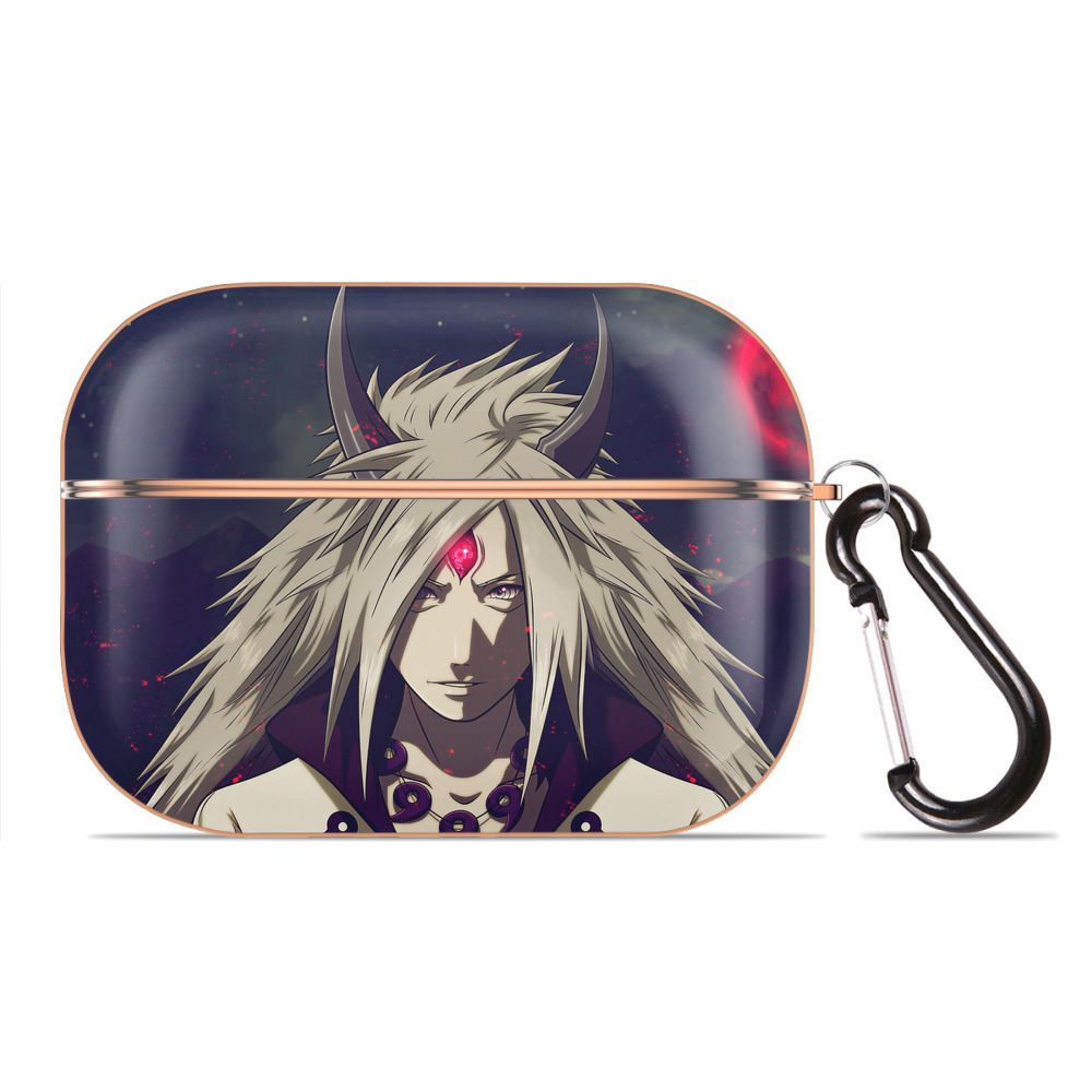 （画像用） NARUTO -ナルト- NARUTO -ナルト- 疾風伝 【AirPods Pro用】ハードシェル保護ケース｜耐衝撃・防指紋・カラビナ付き商品仕様