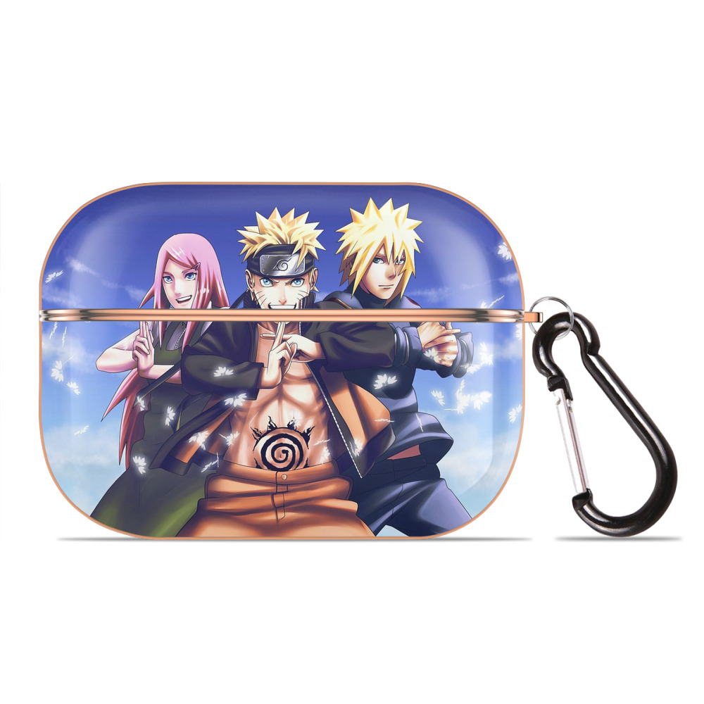 （画像用） NARUTO -ナルト- NARUTO -ナルト- 疾風伝 【AirPods Pro用】ハードシェル保護ケース｜耐衝撃・防指紋・カラビナ付き商品仕様