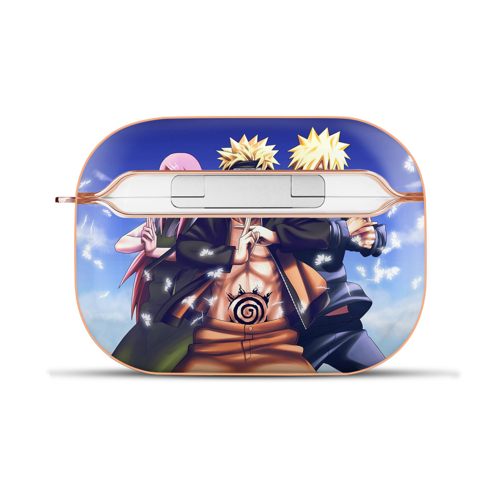 （画像用） NARUTO -ナルト- NARUTO -ナルト- 疾風伝 【AirPods Pro用】ハードシェル保護ケース｜耐衝撃・防指紋・カラビナ付き商品仕様