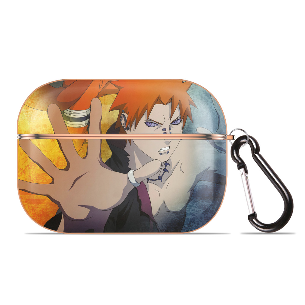 （画像用） NARUTO -ナルト- NARUTO -ナルト- 疾風伝 【AirPods Pro用】ハードシェル保護ケース｜耐衝撃・防指紋・カラビナ付き商品仕様