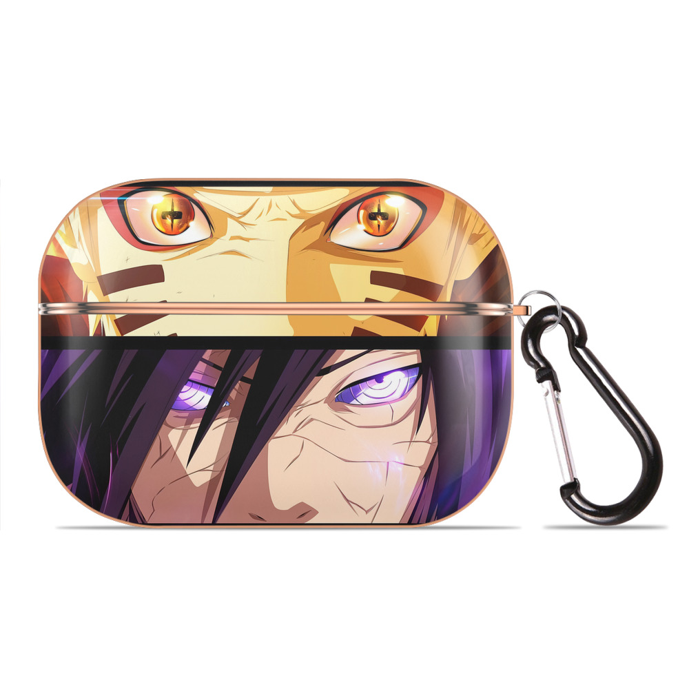 （画像用） NARUTO -ナルト- NARUTO -ナルト- 疾風伝 【AirPods Pro用】ハードシェル保護ケース｜耐衝撃・防指紋・カラビナ付き商品仕様