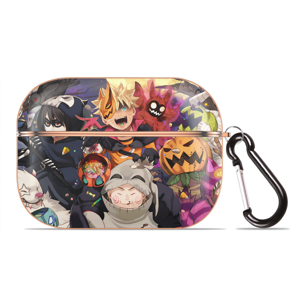 （画像用） NARUTO -ナルト- NARUTO -ナルト- 疾風伝 【AirPods Pro用】ハードシェル保護ケース｜耐衝撃・防指紋・カラビナ付き商品仕様